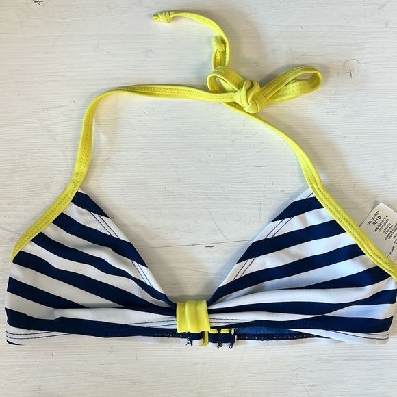 NWT Navy/White Triangle Bikini - Picture 2 of 7